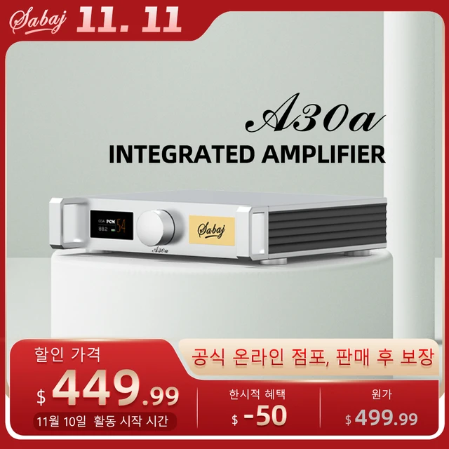 Sabaj A30a Bluetooth パワーアンプ HI-FI クラスDオーディオ デジタル
