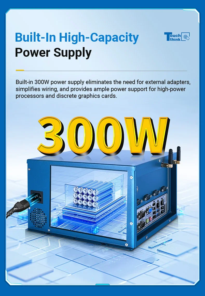 2026 I3/I5/I7 CPU Industrial Mini Desktop PC 8G DDR4 256G Wifi 2 LAN Ethernet Ports Embedded Intel Host Computer Low Power Acces
