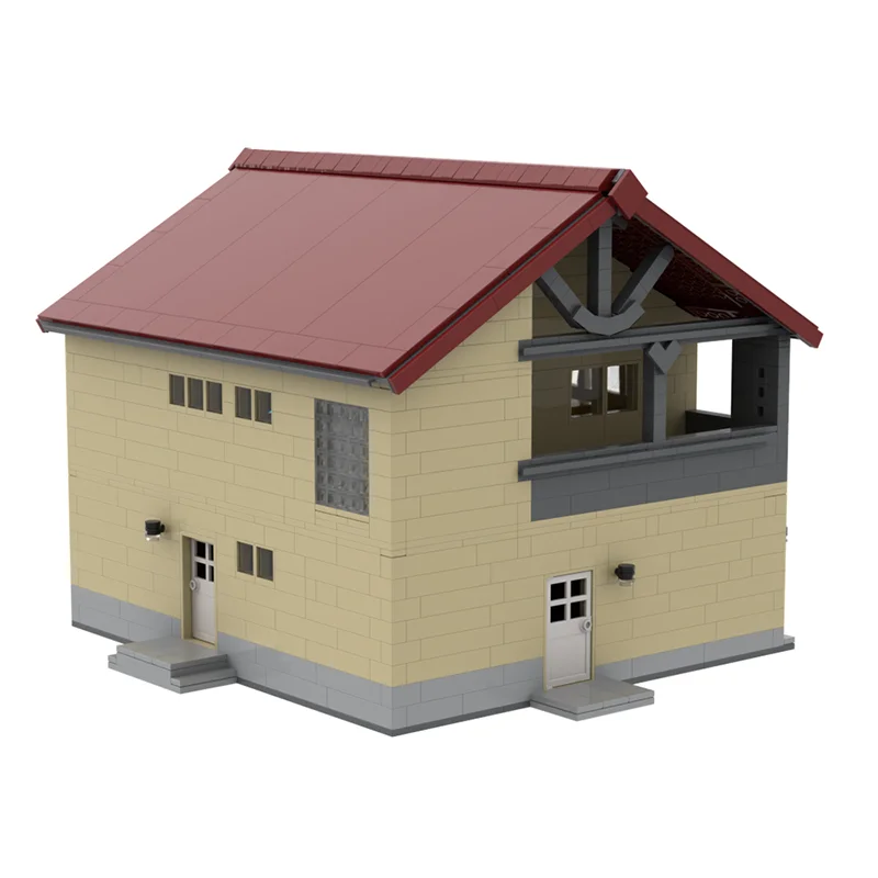 Moc Mattoni da costruzione Accessorio modulare Unità Dwelling su modello di garage Blocchi tecnologici Regali di costruzione di giocattoli fai da te di Natale