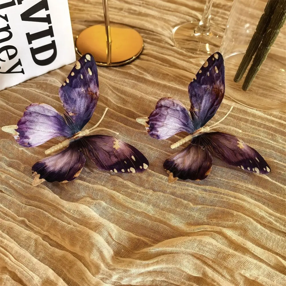 

Sandals Decorations Flower Shoe Accessories Vacation Style DIY Shoe Buckle Butterfly Orchid Shoes Charms Removable Clogs Buckle