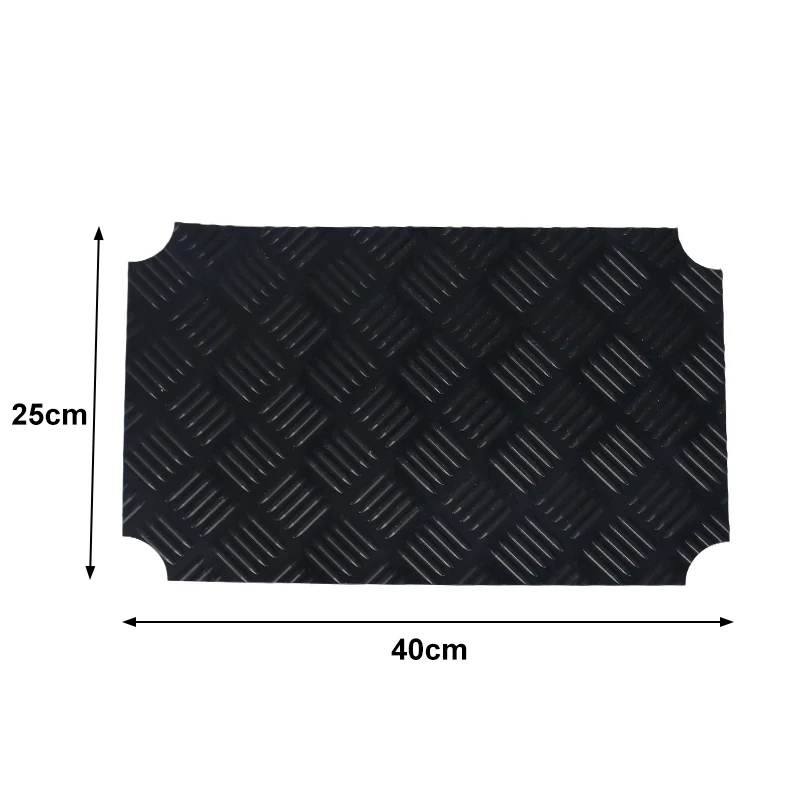 Rubber Step Stool Mat Step Mat Anti Skid With Adhensive Backing For Magnum Fiamma Caravan Motorhome RV Step Stool Accessories