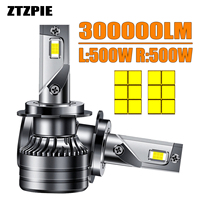 2024 NEW HOT ZTZPIE Pure White 6000K 500W 30000LM H7 H4 H11 9005HB3 9006 HB4 H1 CSP 3570 Led Headlight Bulb Car Fog Light