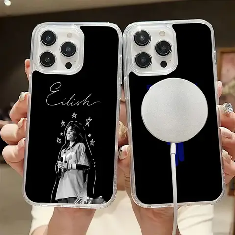 Hit Me Hard And Soft B-BillieS Phone Case Magnetic For IPhone 16 14 13 11 12 15 Pro Max X XR XS Plus SE Soft Clear Tpu Cover