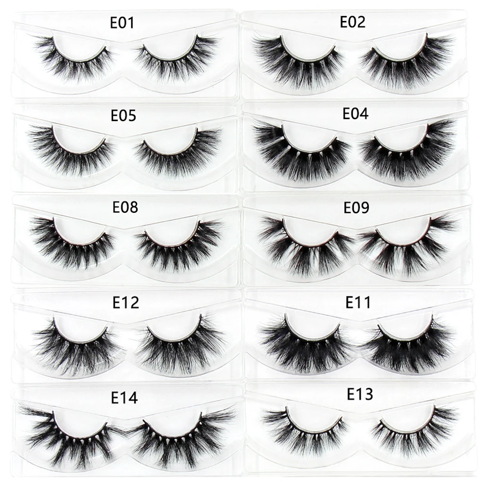 FOXESJI Nerz Wimpern Groß Großhandel Artikel Für Business Nerz Falsche Wimpern Flauschigen Wispy Weichen, Natürlichen Wimpern Wimpern Verlängerung