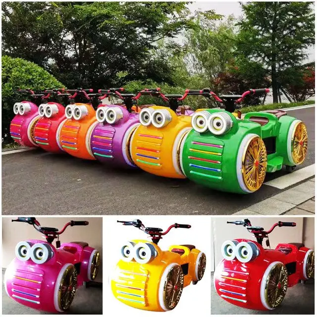 New Park Stall Children\'s Business Outdoor Double Electric Toy Car Amusement Equipment Motorcycles Bumper Car