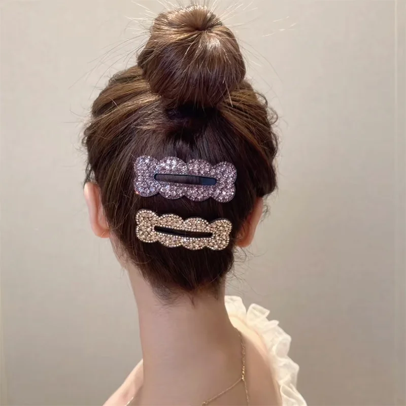 

Простые заколки Sli BB, аксессуары для волос, корейские заколки сбоку, новинка 2023, летние модные заколки для волос для девочек