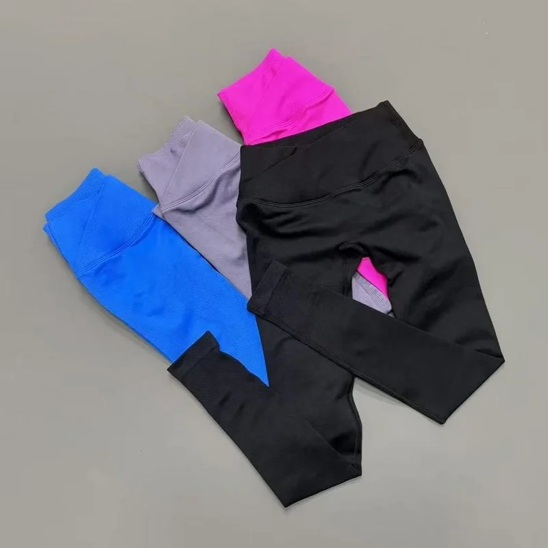 

Vision Leggings Women's Gym Leggings Seamless Yoga Low Waist V-shape Butt Lifting Workout Pants Outdoor Sports Fitness Pants