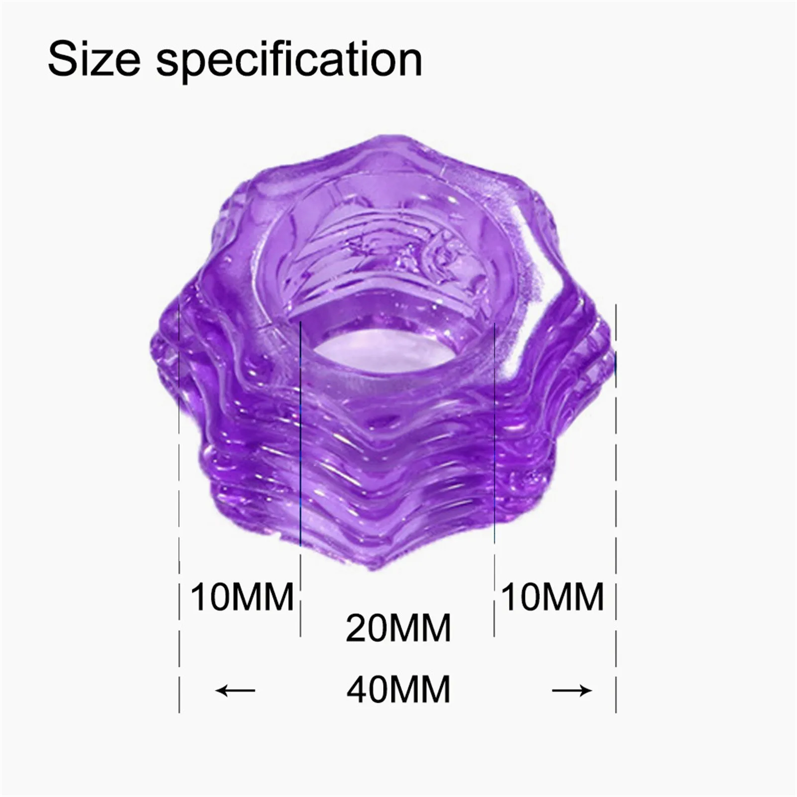 حلقة تأخير الوقت من السيليكون الناعم للأزواج ، ألعاب اللعب المثيرة ، الحبيب #3