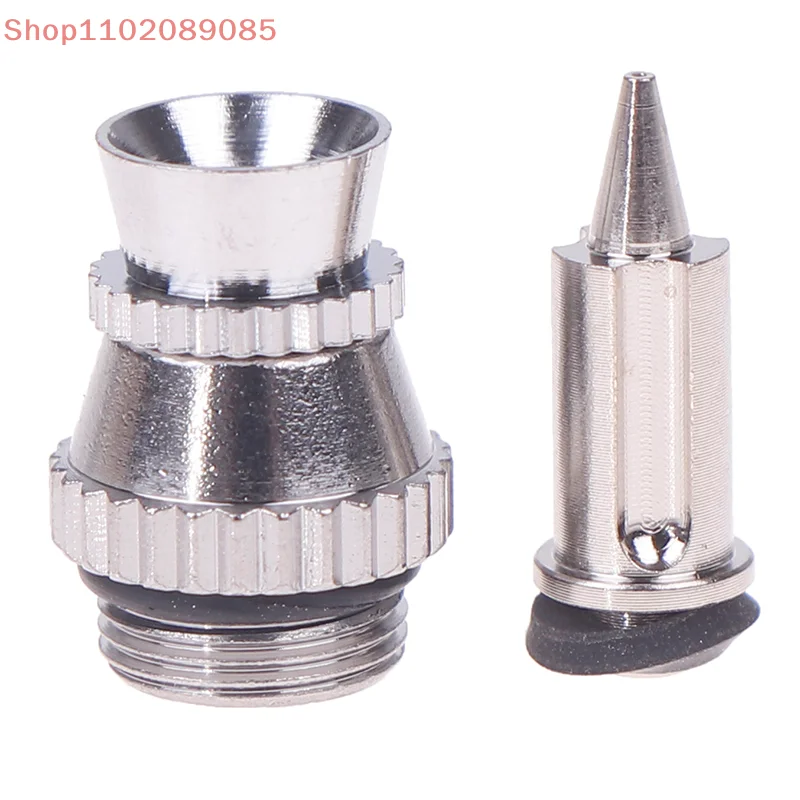 

Metal Spray Gun Nozzle Replacement Kit With 0.3mm Tip And Covers, Uncharged Spray Gun Accessories Set
