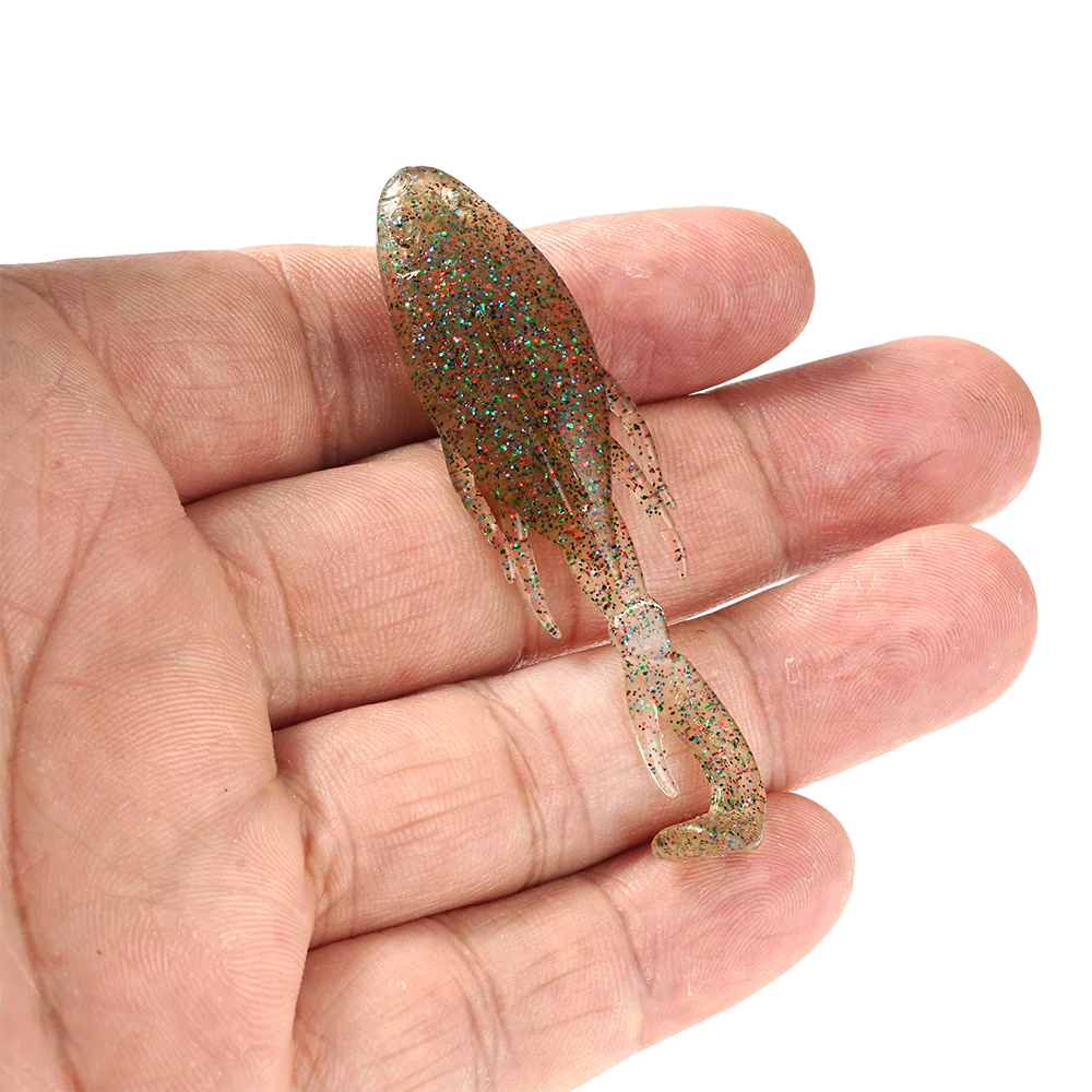 SUNMILE Fishing Lures 6.5cm Artificial Baits Wobblers Soft Lures Shad Carp Silicone Fishing Baits