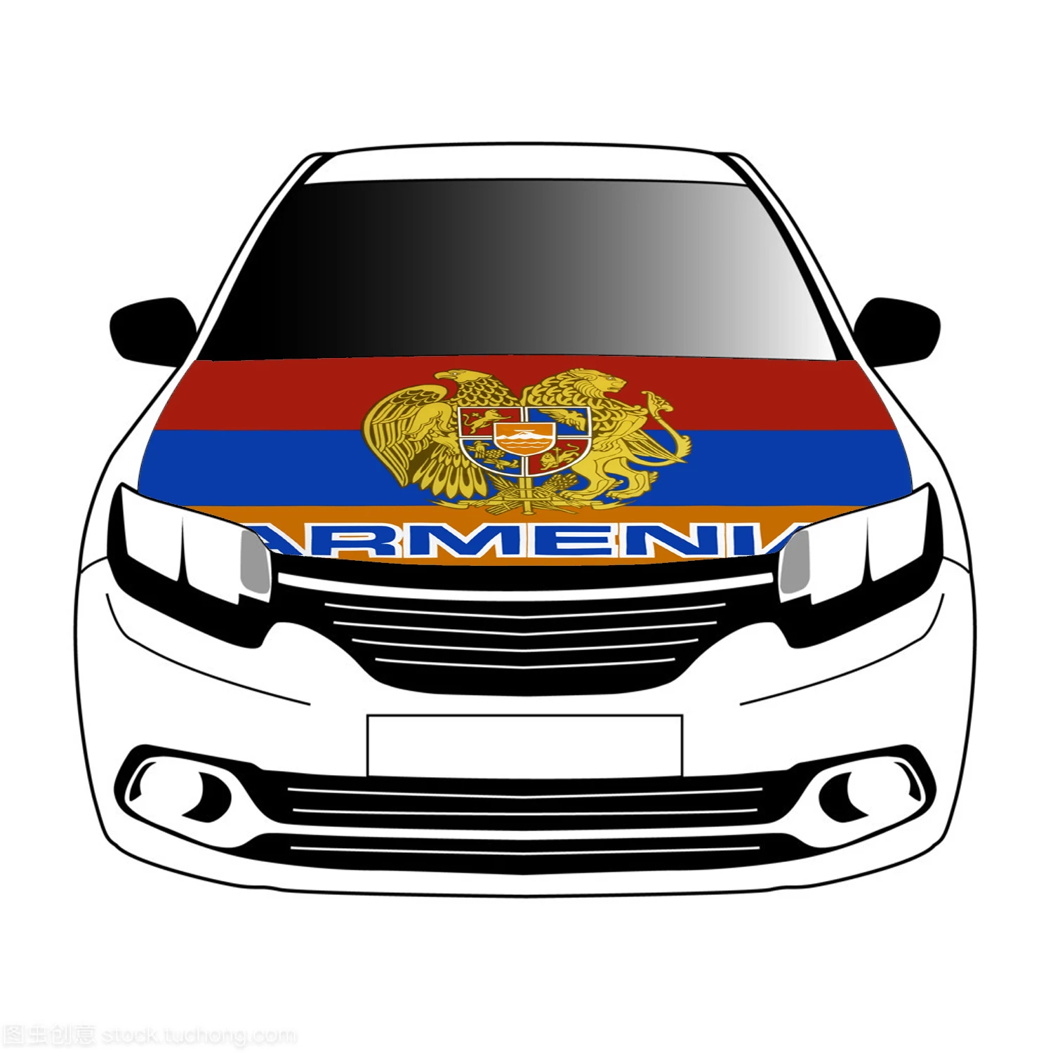 Flag of Armenia flags 3.3x5ft/5x7ft 100%polyester Advanced sublimation printing car cover flag+triangle fastener