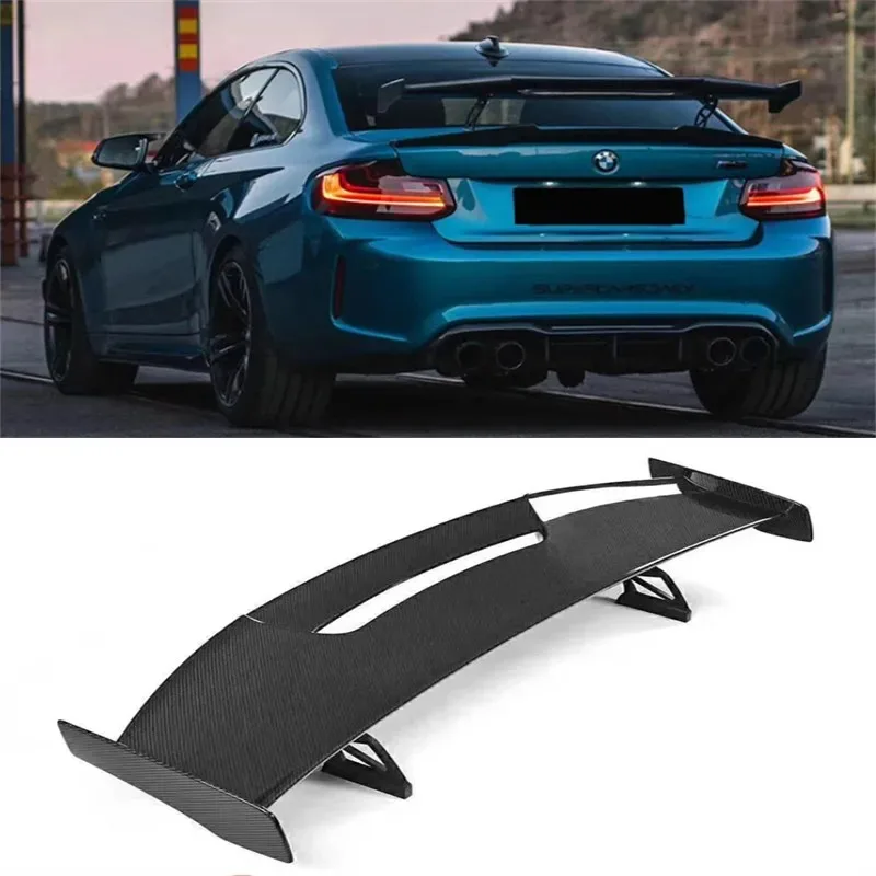 

For BMW M2 M3 M4 M5 Real Carbon Fiber Tail Wing Spoiler Kit