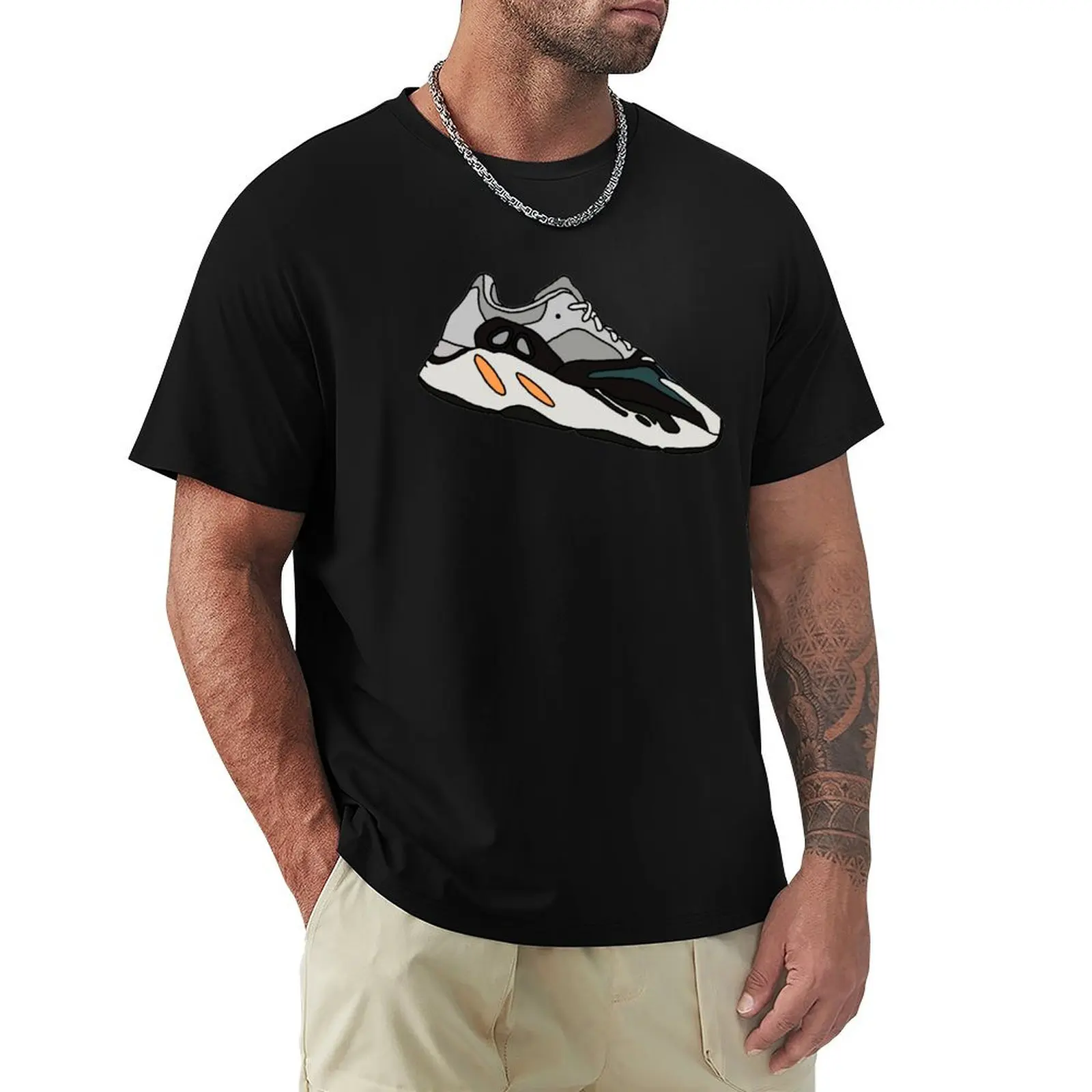 

Yeezy 700 waverunner T-Shirt new gifts and t-shirts quick drying mens white t shirts
