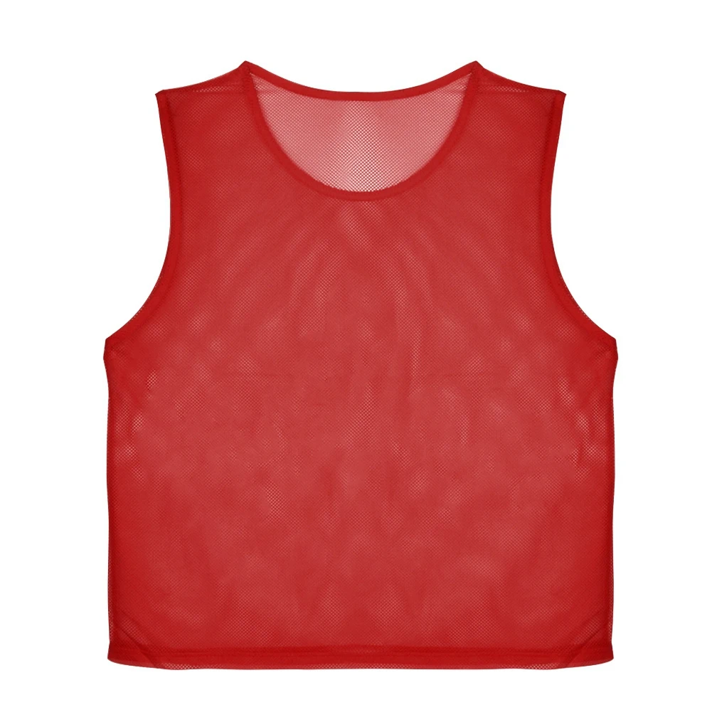 

12 Pack Mesh Scrimmage Training Vests Football Vest Breathable Adults Jerseys Bibs Football Vest Soccer Scrimmage Training Vests