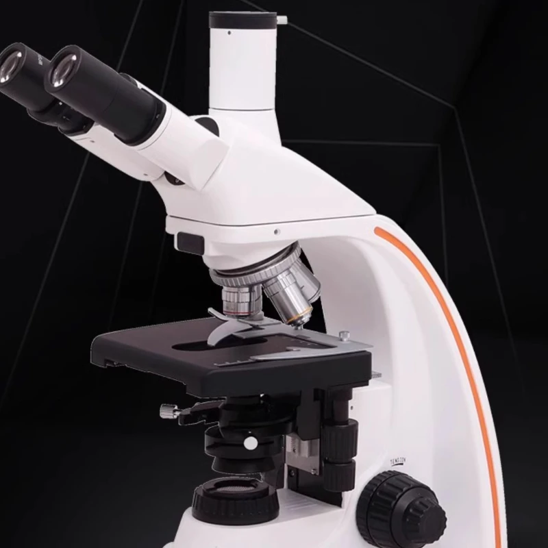 Infinity microscope flat field trinocular professional grade optical biology laboratory high definition scientific research