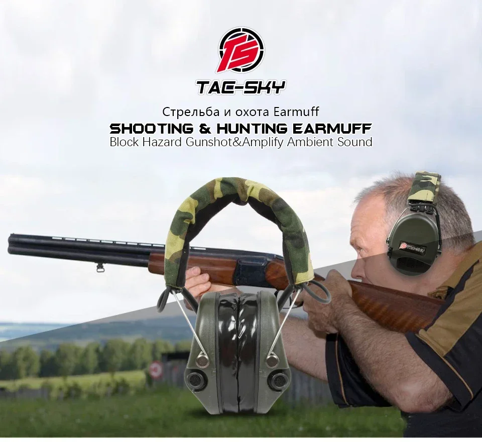 TAC-SKY SORDN IPSC Silicone Earmuffs Edition Hearing Protection Hearing Protection Headphones with Noise Reduction