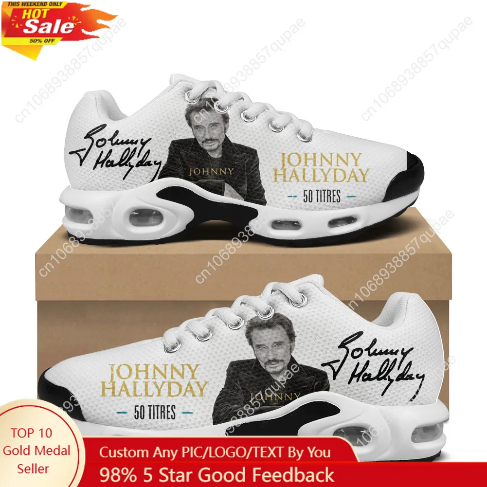 Johnny Hallyday Pop Rock Singer кроссовки на воздушной подушке мужские женские походные кроссовки обувь для альпинизма обувь на заказ