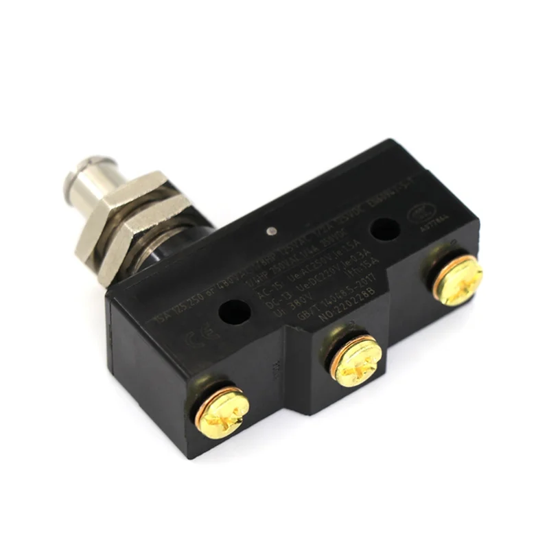 

AS57-Golf Cart Педаль тормоза Микропереключатель 3-контактный плунжерный стиль для клубных автомобилей и EZGO, 1011439,13141G1