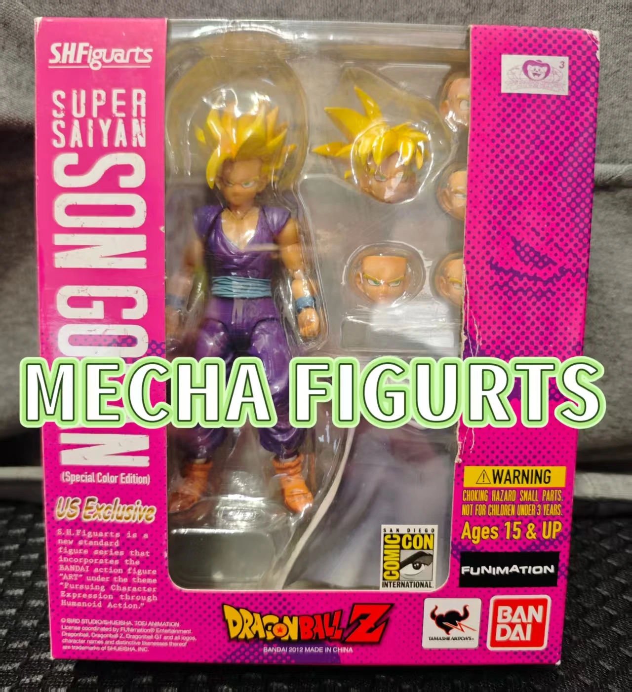 

Bandai S.H.Figuarts SHF Dragon Ball Z Super Saiyan Son Gohan (Special Color Edition) US Exclusive Anime Action Figure Model Toy
