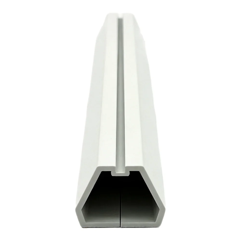 Floor Cord Cover for Managing Cords Under Desks and Along Baseboards - PVC Cable Protector with Minimal Visual