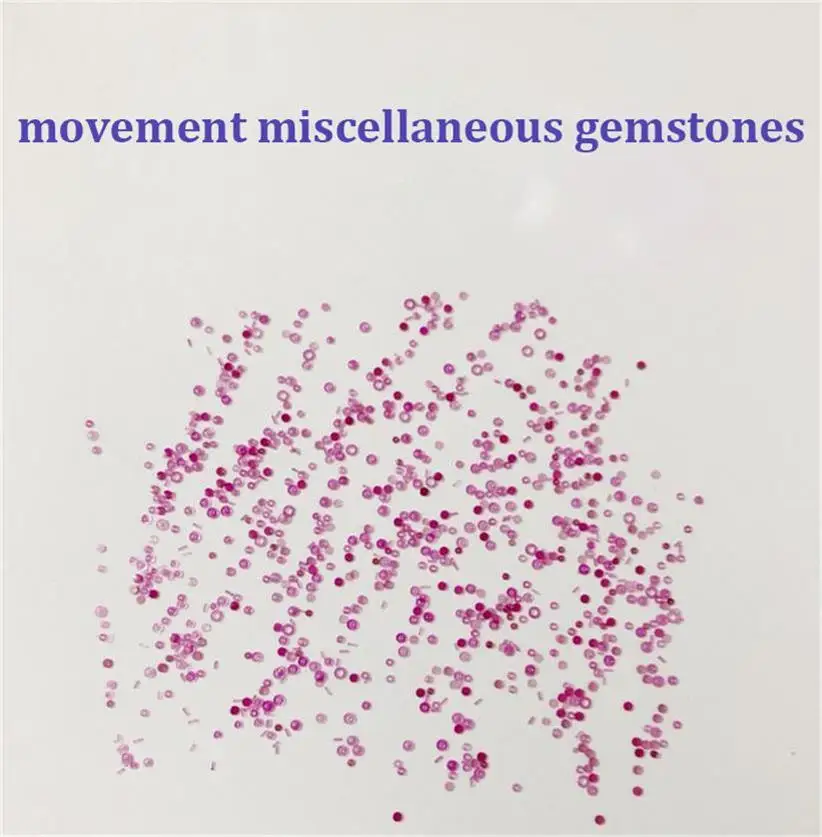 إكسسوارات الساعة حركات الأحجار الكريمة المتنوعة أحجام مختلفة الحركات الميكانيكية أجزاء إصلاح الأحجار الكريمة المتنوعة