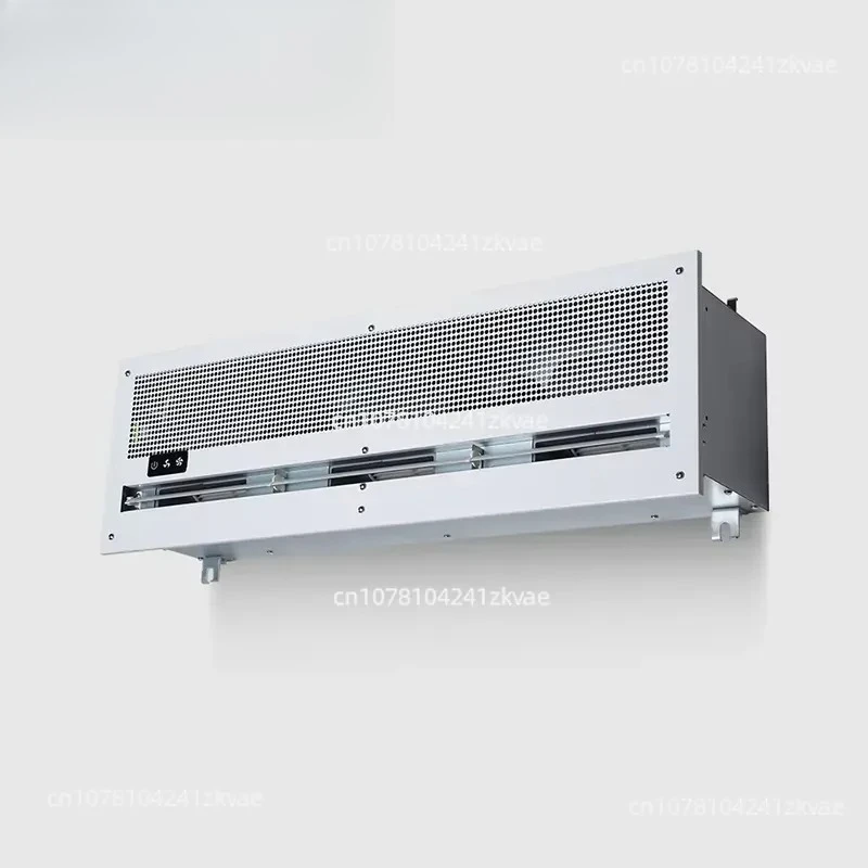 Indoor Ceiling Air Curtain Cross Flow Fan Motor Energy Saving Remote Control