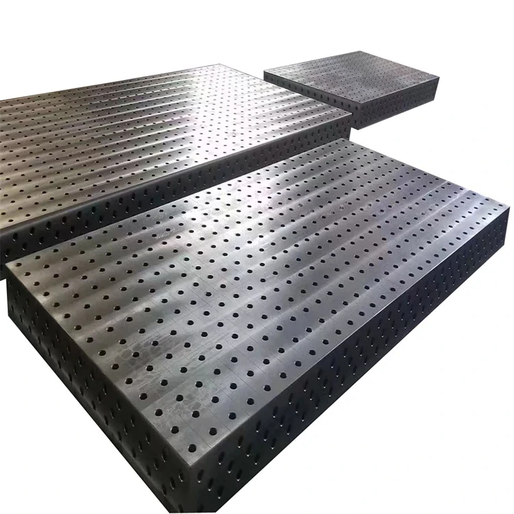 Mesa de soldadura duradera 3D 2D Estación de soldadura Plataforma de soldadura para tiendas de reparación de maquinaria Planta de fabricación al por menor Otros