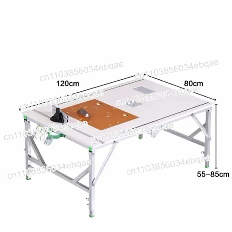 

Multifunctional Portable Woodworking Table Saw Upside Down Sliding Table Saw Diy Folding Lifting Work Saw