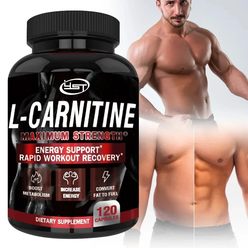 L-Carnitine Capsules - Supports Memory, Concentration, Metabolism, Brain Health for Men and Women