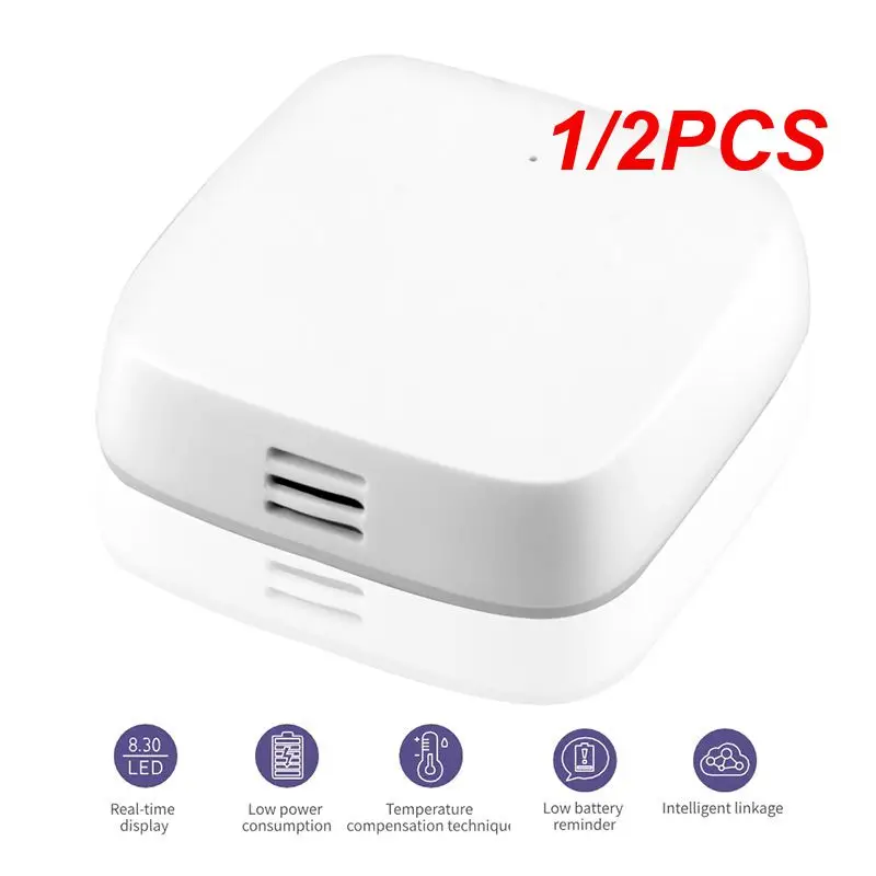 

1/2PCS Durable Wireless Intelligent Convenient Accurate Efficient Wireless Sensor For Home Automation Humidity Advanced