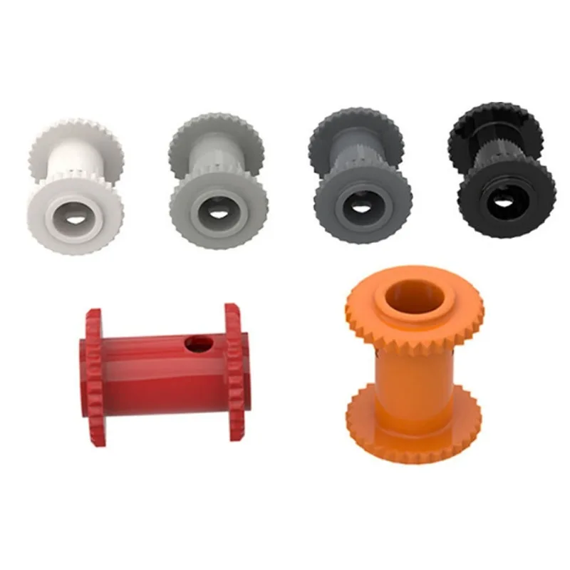 Building Blocks Small Particle Technology Creative Parts Toy Accessories 2x2 Line Roller Shaft 90205 Compatible with Lego 2585