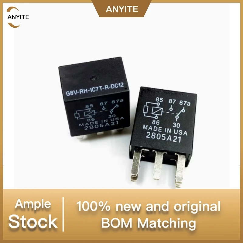 5PCS/lot  G8V-RH-1C7T-R-DC12    G8V-RH-1C7T-R   G8V-RH-1C7T   G8V-RH    35A