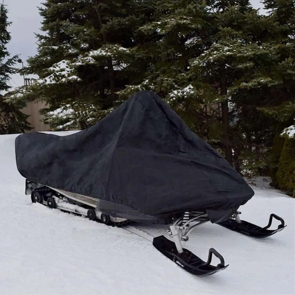 

Trailer style waterproof dustproof snow sled cover outdoor with oxford cloth double sided impregnated PVC coating