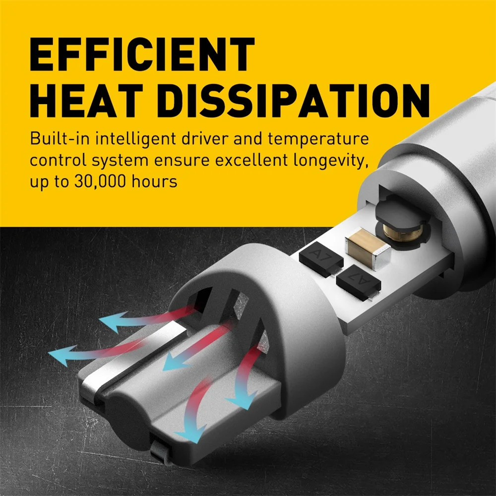 AUXITO 2Pcs T10 LED Red Lamp W5W LED Bulb 194 168 3030SMD Car Parking Position Side Marker Auto Interior Light