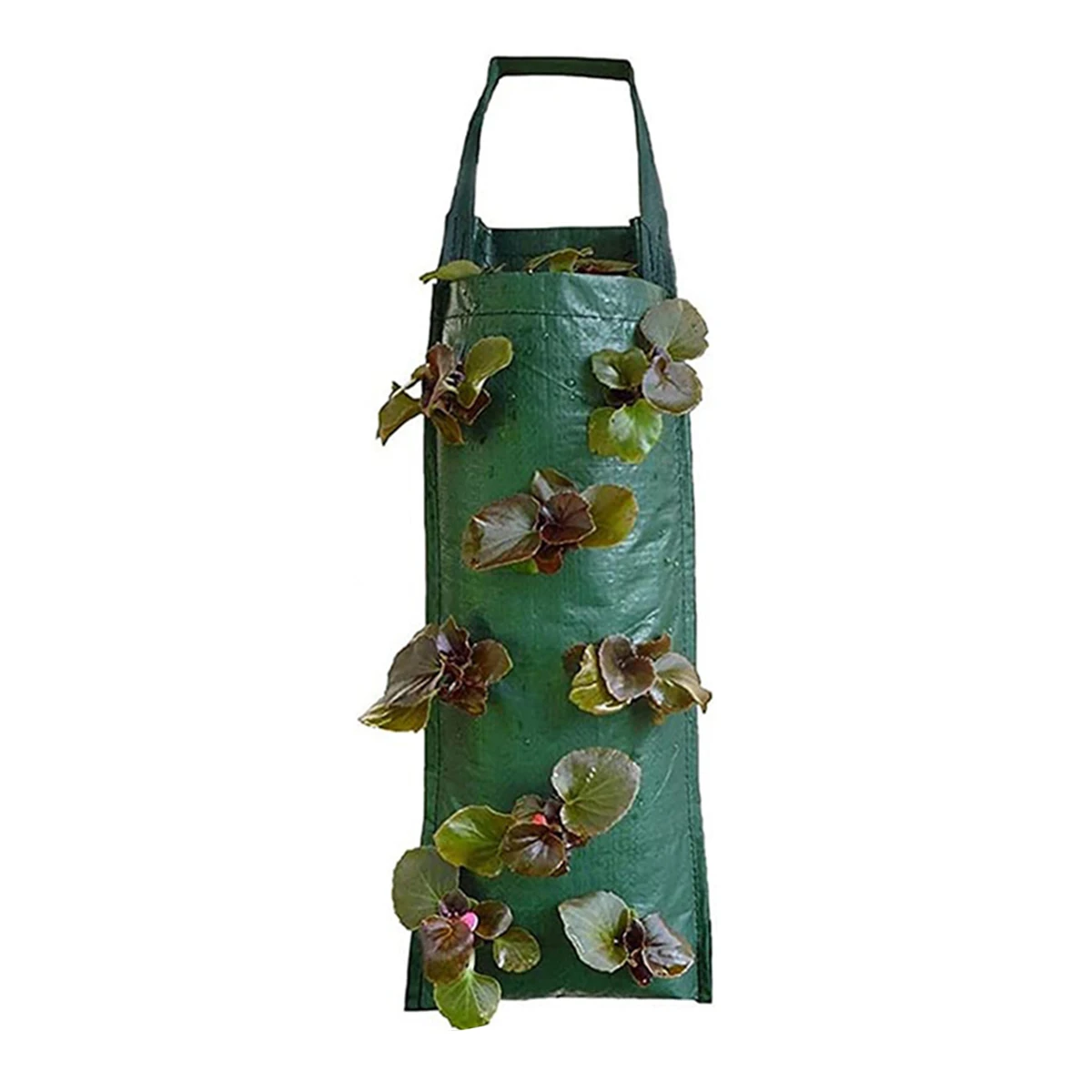 

Green Multi Mouth Strawberry Bag Hanging Planting Bag Plant Growth Bag Cultivation Bag -1 piece