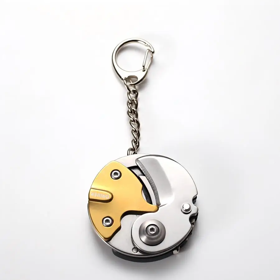 

EDC Outdoor Folding Mini Screwdriver Pocket Knife Multi Functiona Convenient Stainless Steel Creative Personalized Keychain Tool