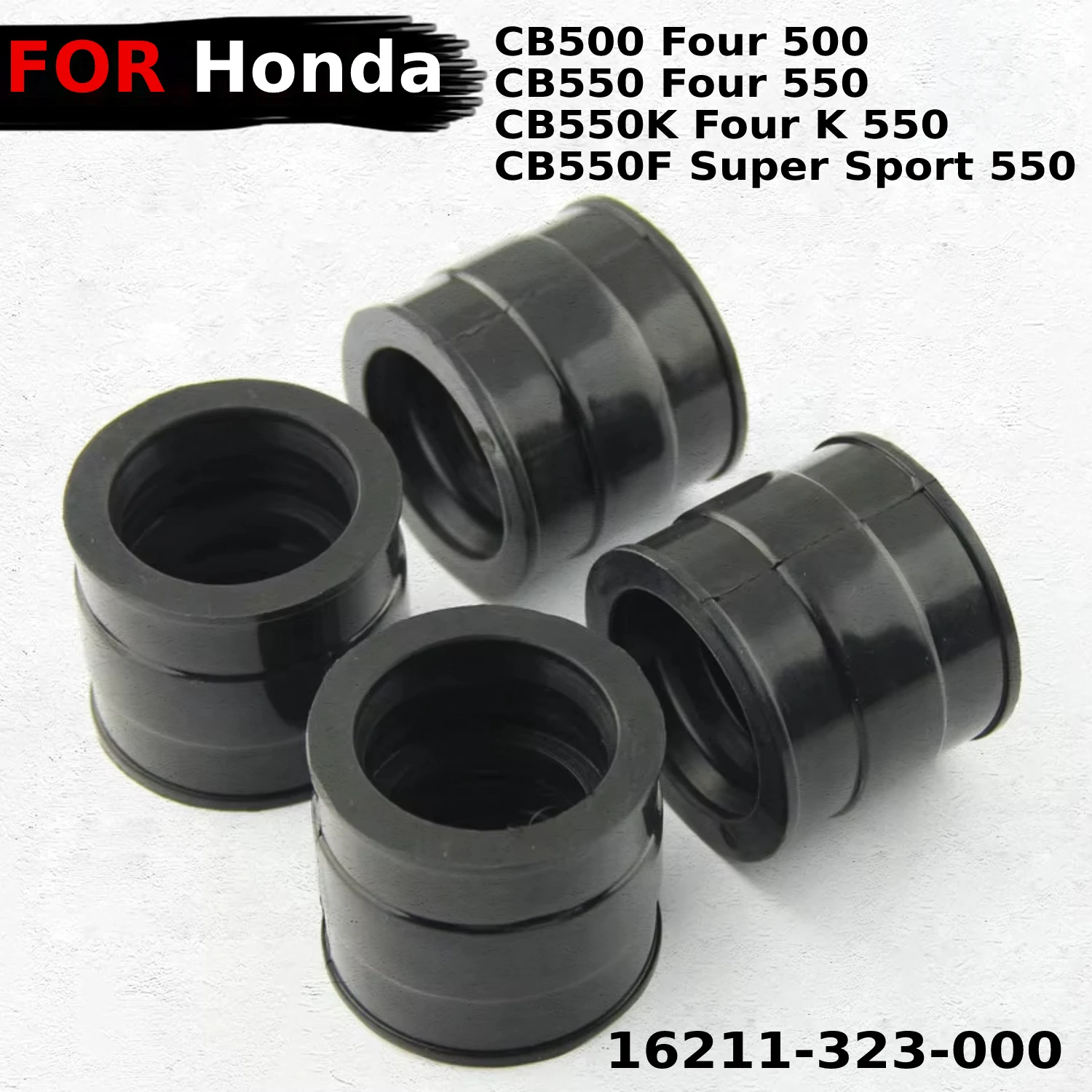 

Motorcycle 16211-323-000 Carburetor Intake Manifold for Honda CB500 CB 500 550 Four 500 CB550K Four K550 CB550F Super Sport 550