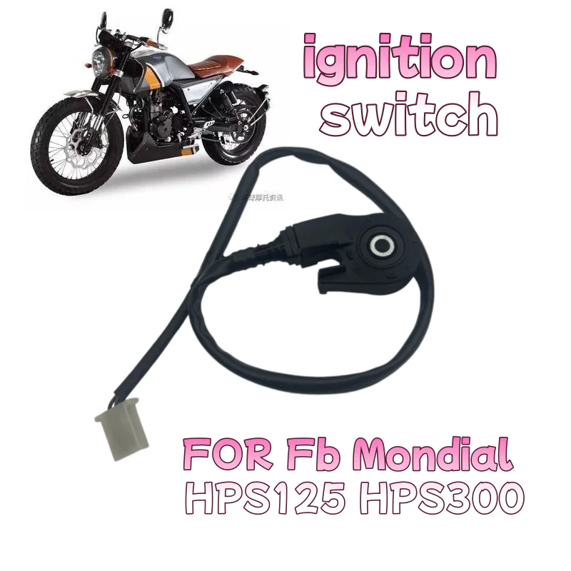 Motorcycle Flameout Switch Side Stand Switch Suitable for for Fb Mondial Hps125 Hps300