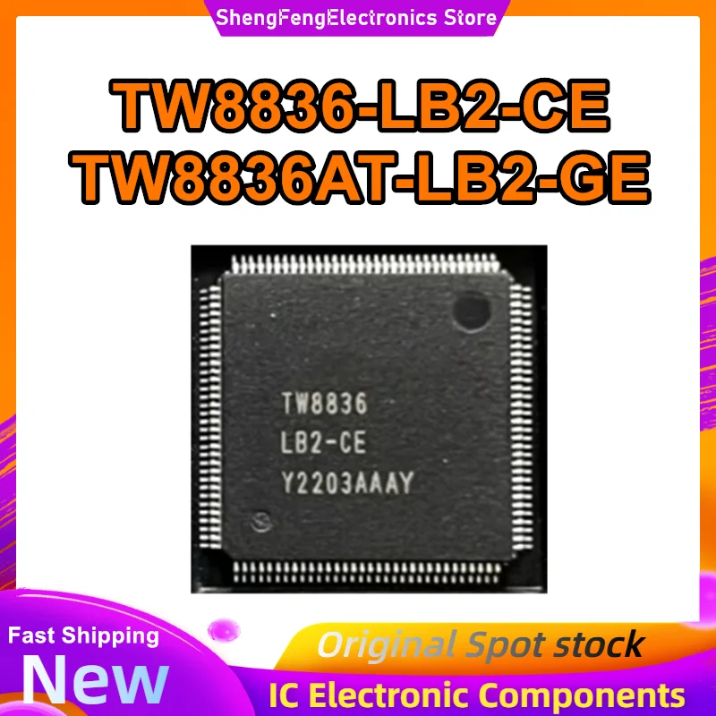 

TW8836-LB2-CE TW8836AT-LB2-GE IC LQFP128 Chip 100% New Original in stock 1PCS/LOT