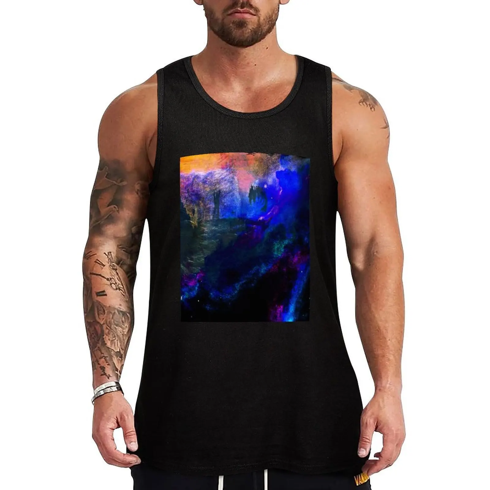 Climbing Up The Walls Tank Top Gym Training Tank Top Quick Dry Athletic Sleeveless