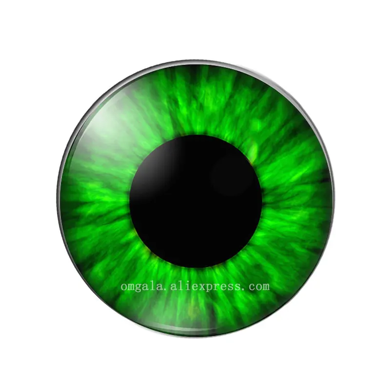 Glass eyes cabochons Round 8MM-30MM Round Dome Dragon Eye Dragon Cat Eye Toys DIY Jewelry Accessory MIX Pupil Eye Cameo