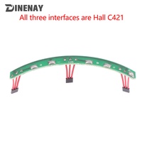 1Pc Hall C421 Electric Vehicles Scooter E-Bike Hall Sensor C421 Hall PCB Board Electric Bike Balance Car Motors Hall Element