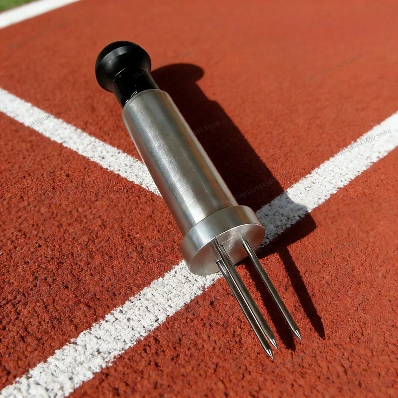 For three-needle plastic track thickness gauge 0-50mm track and field site construction acceptance tool