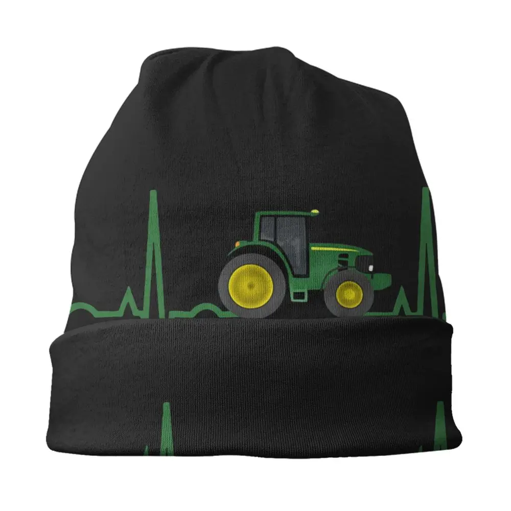Tractor Beanies Caps Unisex Winter Knit Hat Street Adult Bonnet Hats Outdoor Ski Cap