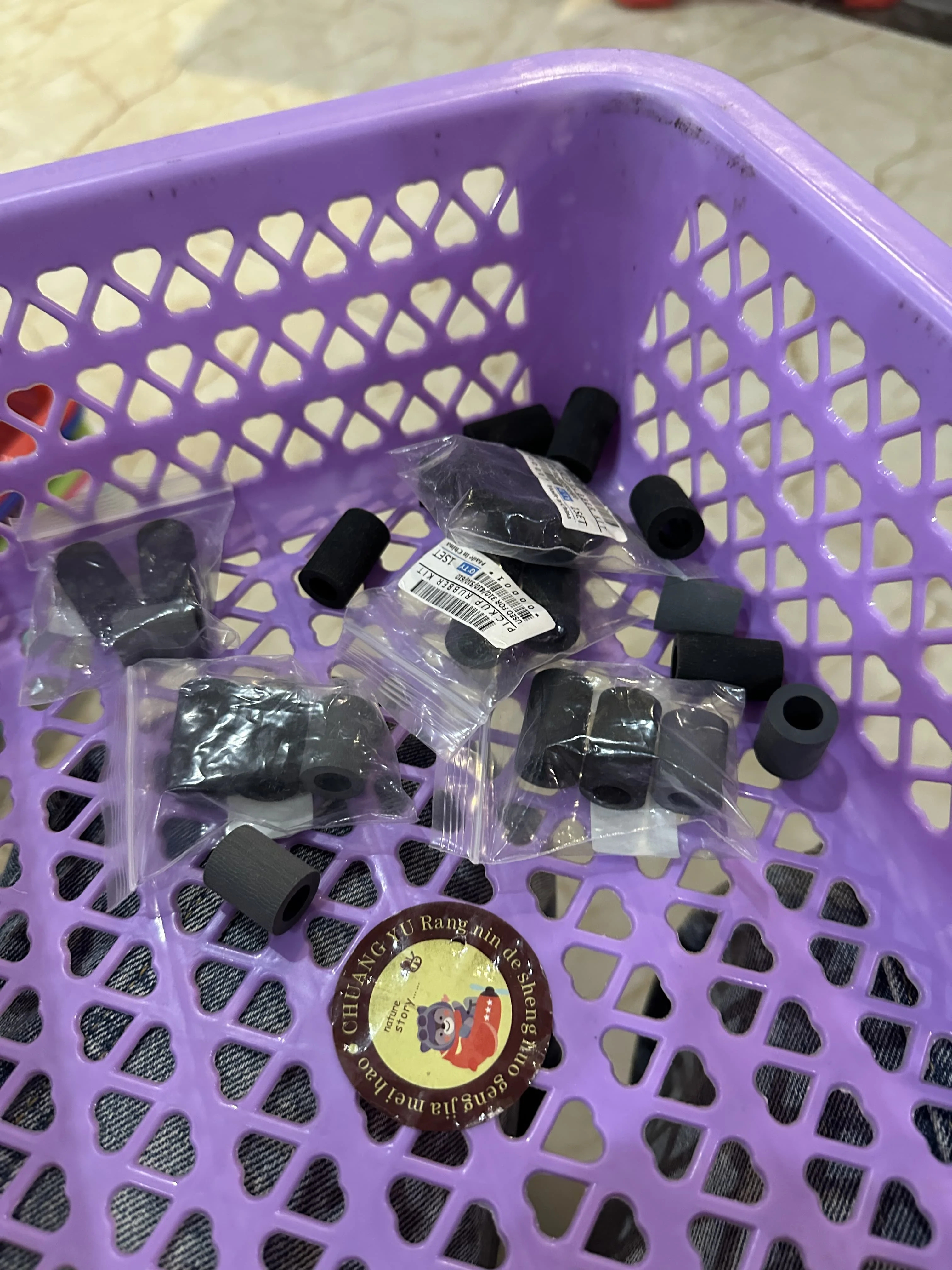 

10X 40X8736 ADF Pickup Separator Roller Tire for Lexmark MX310 MX410 MX510 MX511 MX610 MX611 CX310 CX410 CX510 XC4140 XC4150