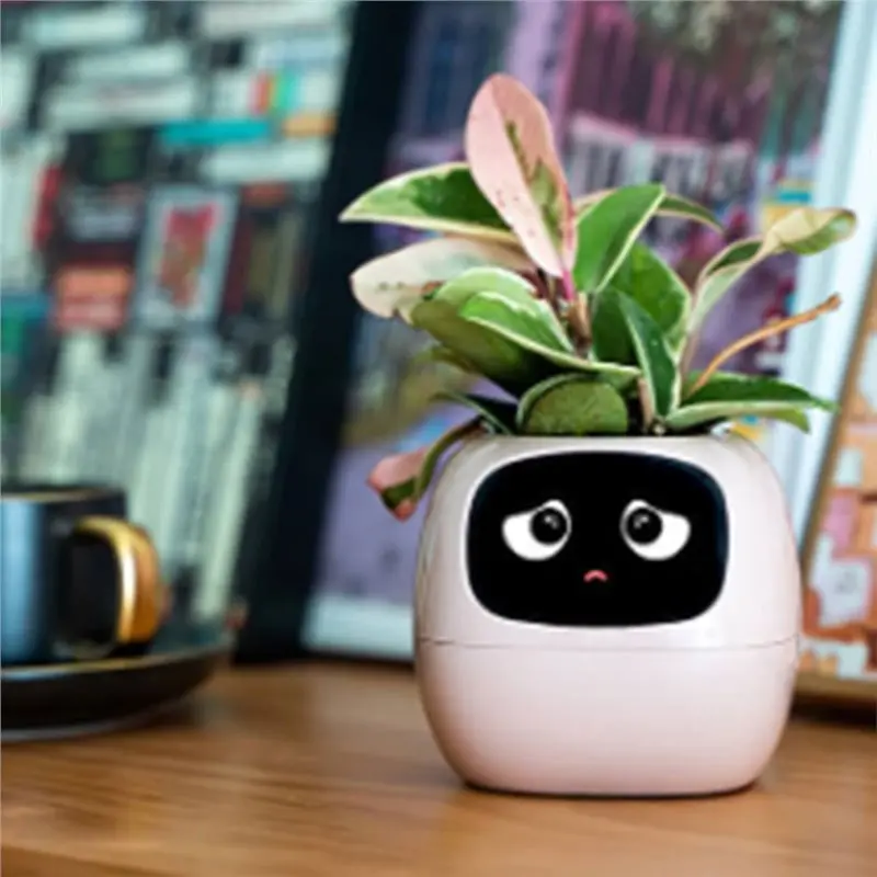 AS96-Tuya "Gen 2" Smart Plant Robot Plant Pet Robot 100+ Emojis P