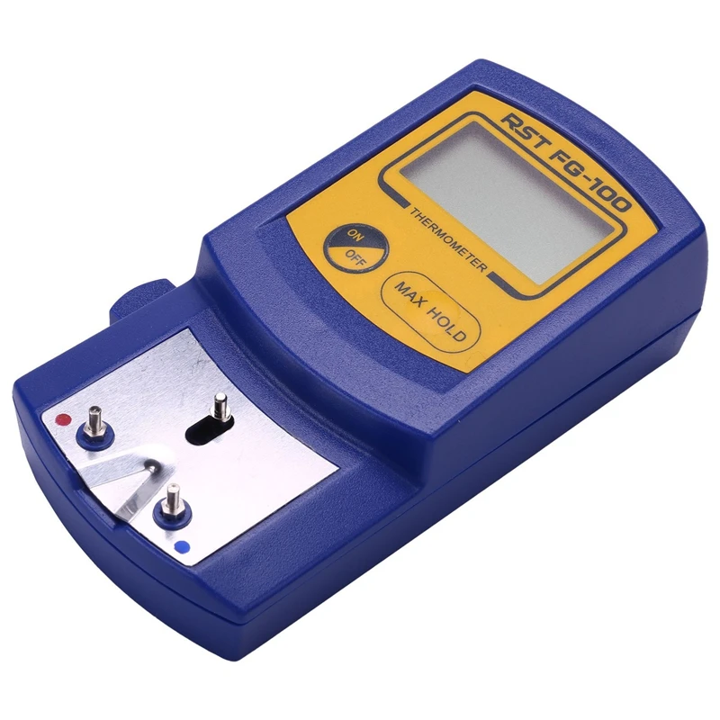 FULL-2X FG-100 цифровые паяльные жала термометр тестер температуры для паяльных жал + 10 шт. бессвинцовые датчики
