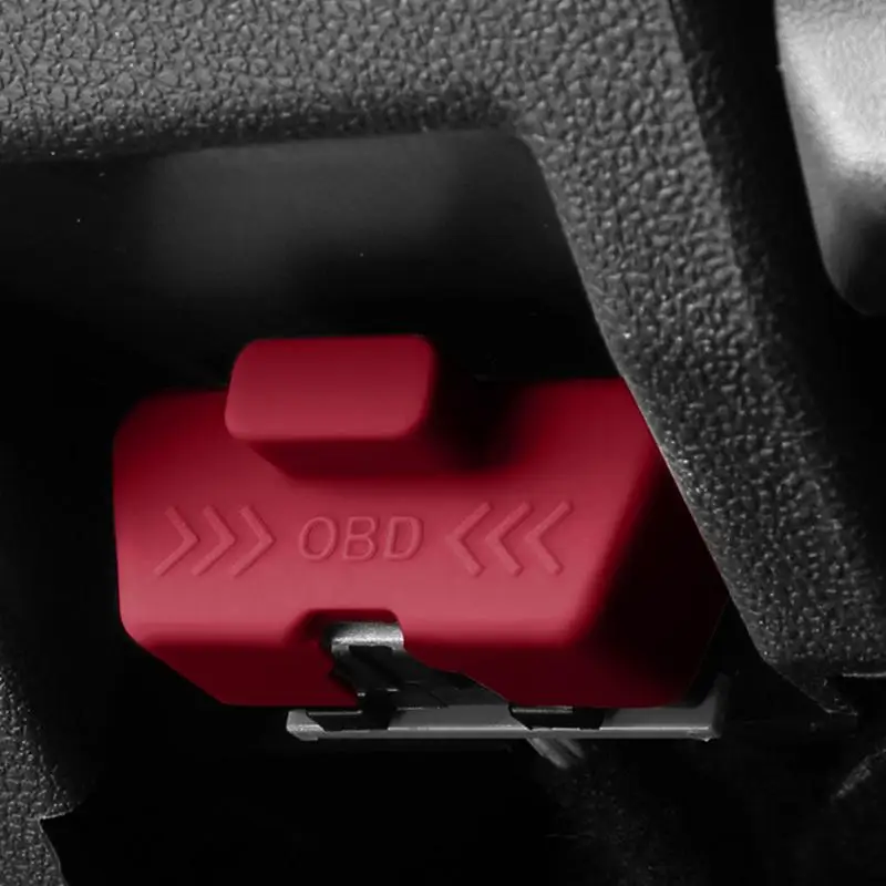 OBD インターフェースカバープラグ詰まりキャップメスダストカバー OBD インターフェースカバー保護シリコンスリーブ車両修理用