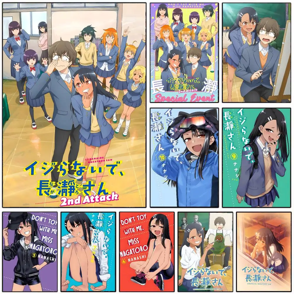 D-Don't Toy With Me Miss Nagatoro Poster Modern Home Decoration Interior Design & Contemporary Wall Art Collection