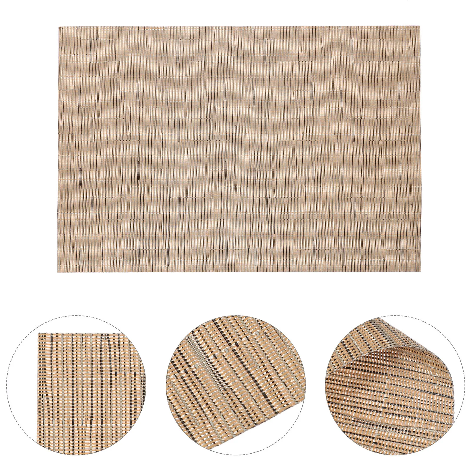 4 قطعة مفارش طاولة الطعام الحديثة الشمال نمط مقاومة للماء الجدول الحصير ديكور المطبخ المفارش مجموعة للاستخدام اليومي القهوة بار